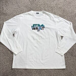NWOT Kith x STAR WARS Highlight L/S Tee White Size Large